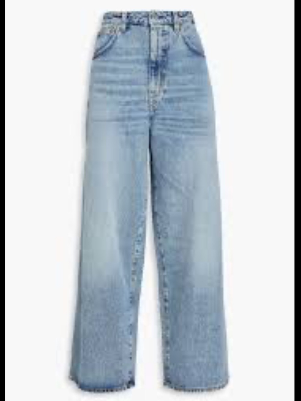Toteme High Waist Full/Wide Leg Jeans 26- Back to school/ campus